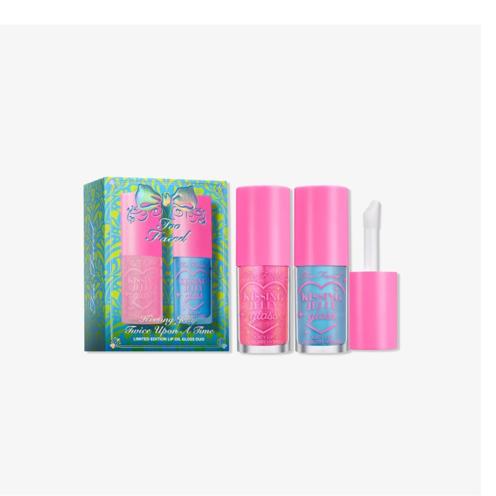 Too Faced Kissing Fruit Lip Gloss Set